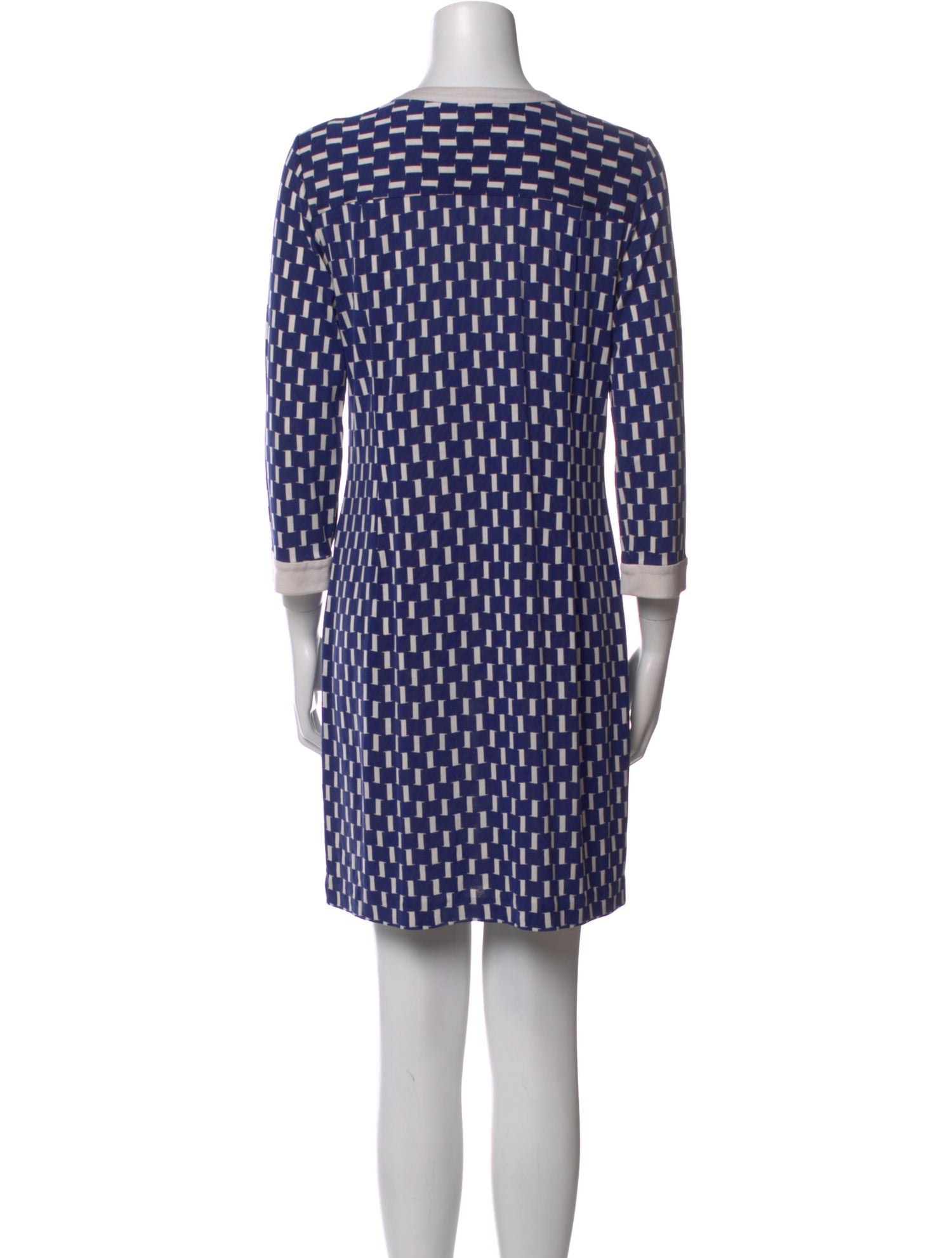 Diane von Furstenberg Printed Mini Dress